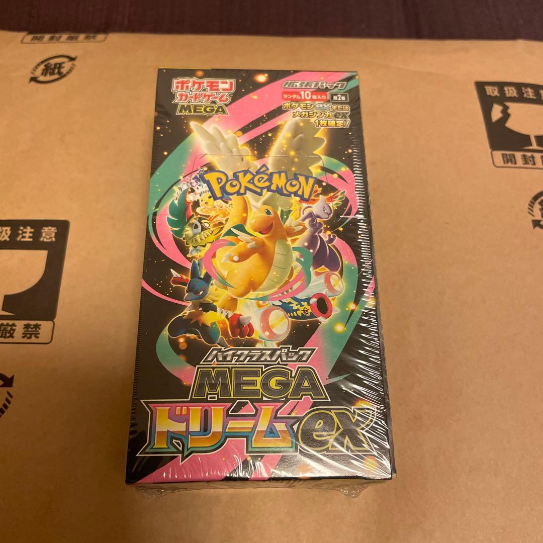 ポケモンカードゲーム MEGAドリームex ボックス