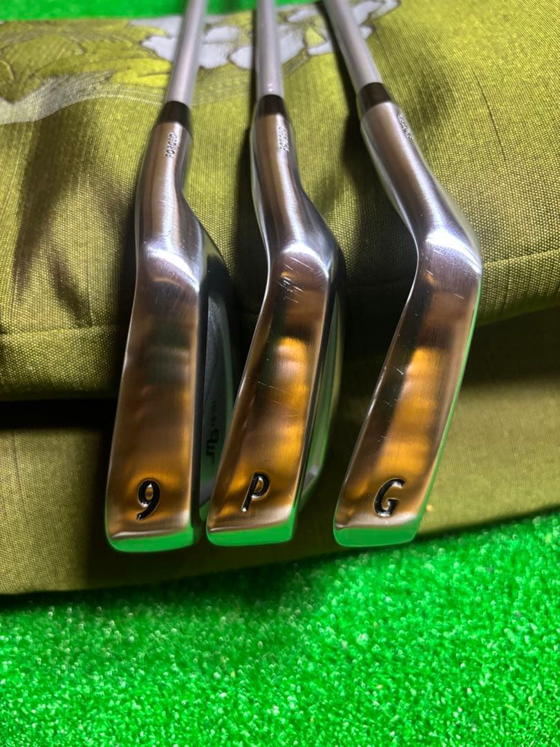 美品　三浦技研CB-301アイアン　MCIシャフト5〜G 7本セット