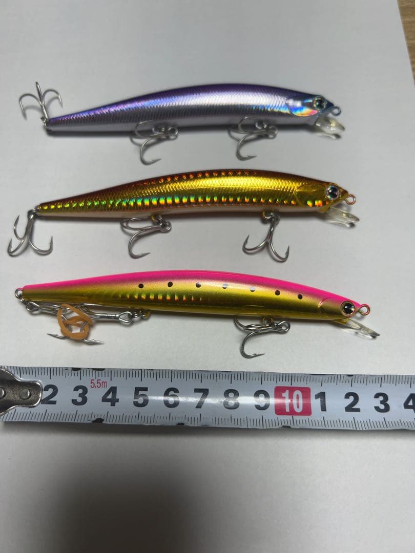 ミノー・プラグ 3個セット　ima,duo,nabarond,keep