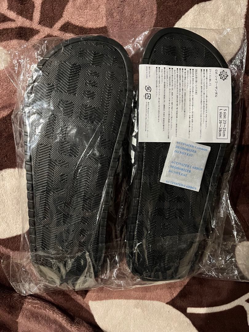 布袋寅泰 HOTEI GⅥツアーグッズ　シャワーサンダル　Lサイズ