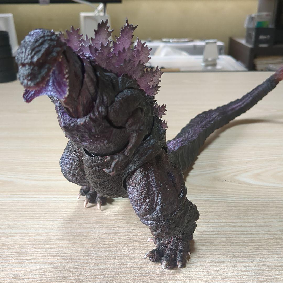 バンダイSHMonsterARTSシン・ゴジラ覚醒バージョン顎、尾端
