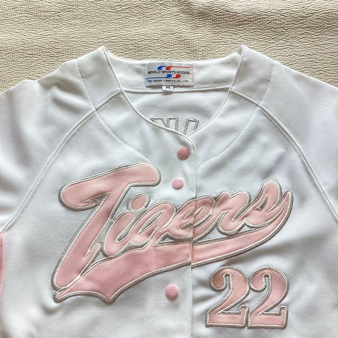 阪神タイガース ユニフォーム 藤川球児　22 ￼ M ピンク