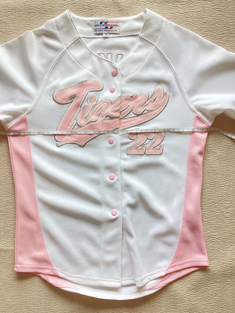 阪神タイガース ユニフォーム 藤川球児　22 ￼ M ピンク