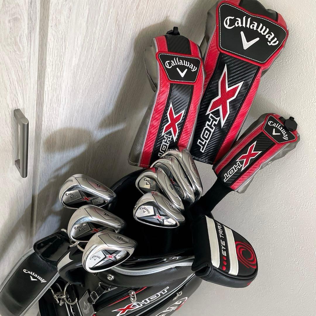 現行販売中最新モデル　メンズ　Callaway XHOT ゴルフクラブセット