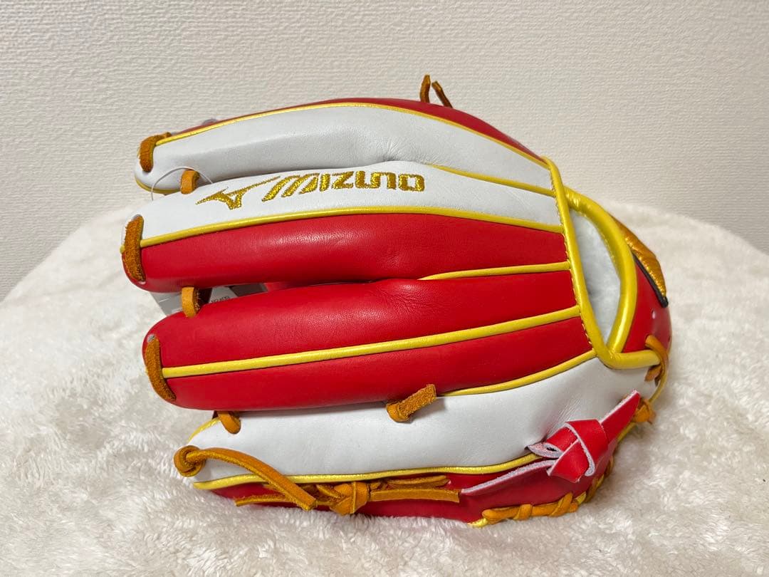 ミズノプロ　軟式　野球　内野手用　グラブ　勝色collection