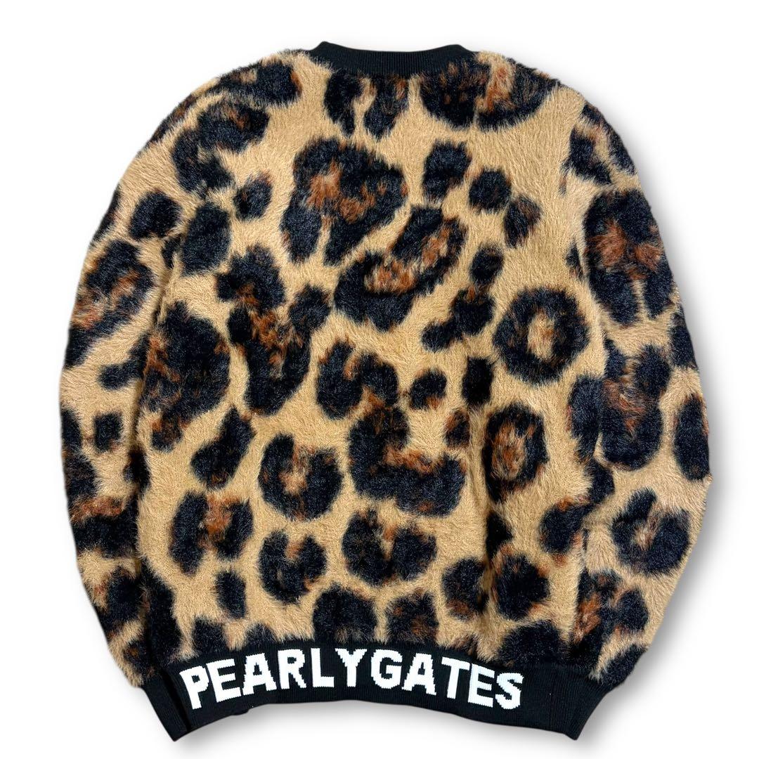 PEARLY GATES パーリーゲイツ モヘア調 プルオーバー　ニット