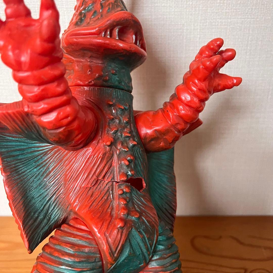 ブルマァク　当時物　ソフビ　ウルトラセブン　ガンダー 1969年 怪獣 円谷プロ