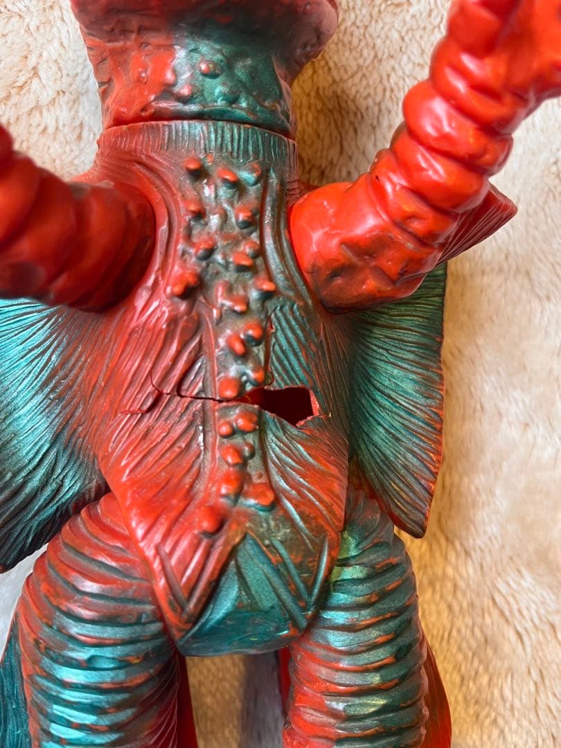 ブルマァク　当時物　ソフビ　ウルトラセブン　ガンダー 1969年 怪獣 円谷プロ