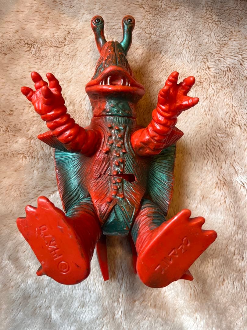 ブルマァク　当時物　ソフビ　ウルトラセブン　ガンダー 1969年 怪獣 円谷プロ