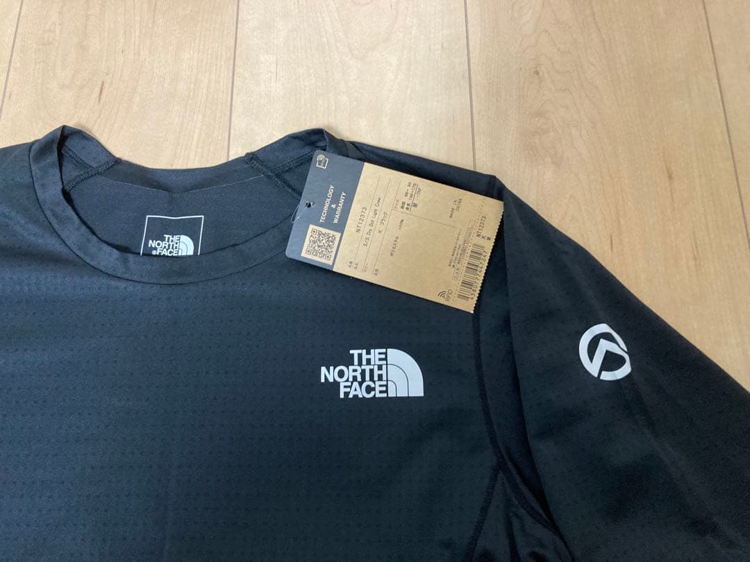 ノースフェイス ショートスリーブドライドットライトクルーTシャツ ブラック 新品