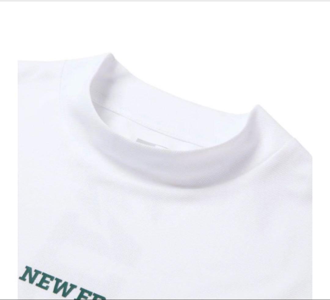 【新品】ニューエラ／ハイネック／モックネック／半袖／Ｌサイズ