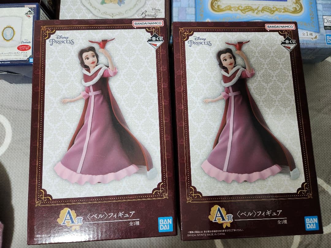 ディズニープリンセス 1番くじ 31点 セット アナ雪 美女と野獣 アラジン