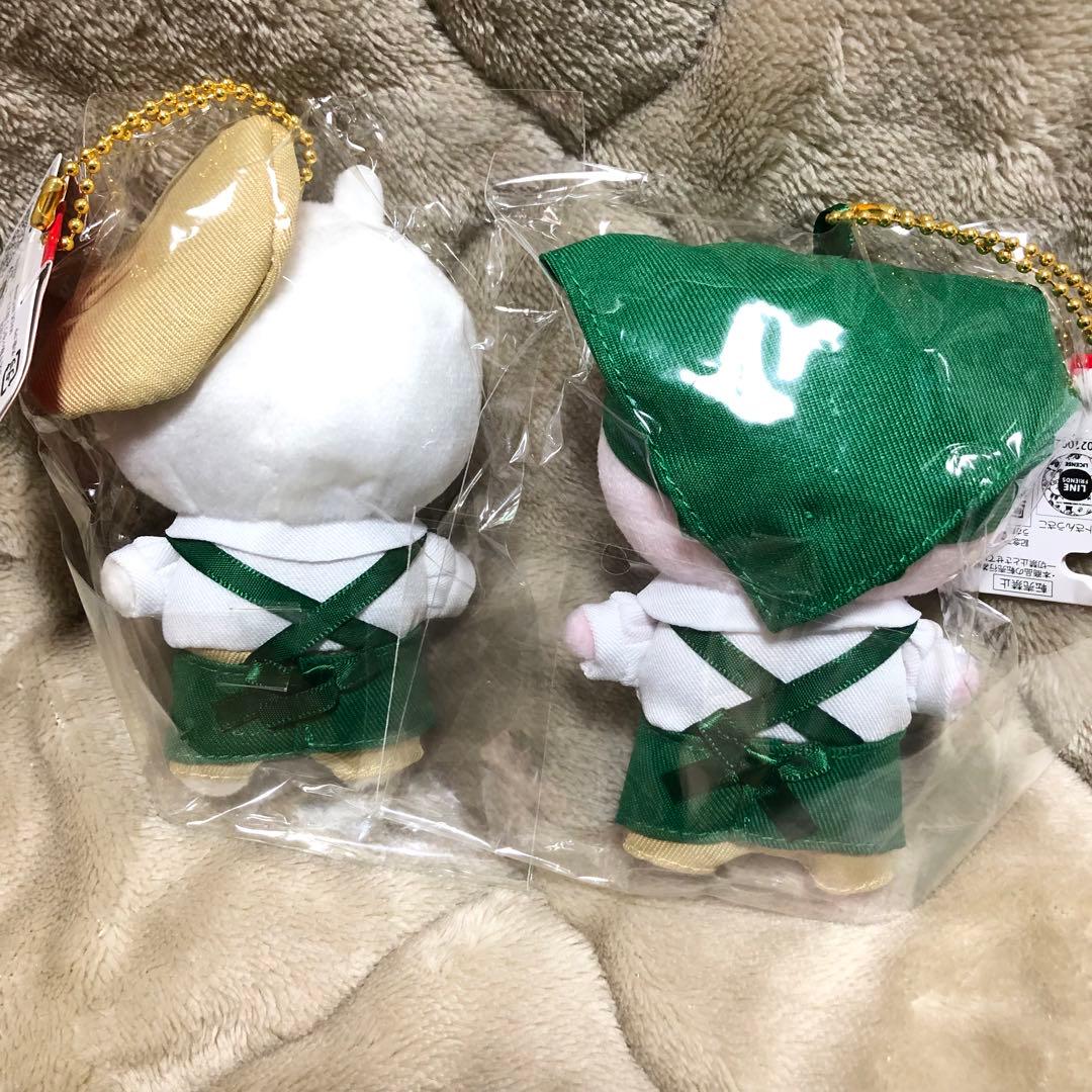 新品未使用 うさまるマート うさこ店員 マスコット ぬいぐるみ キーチェーン