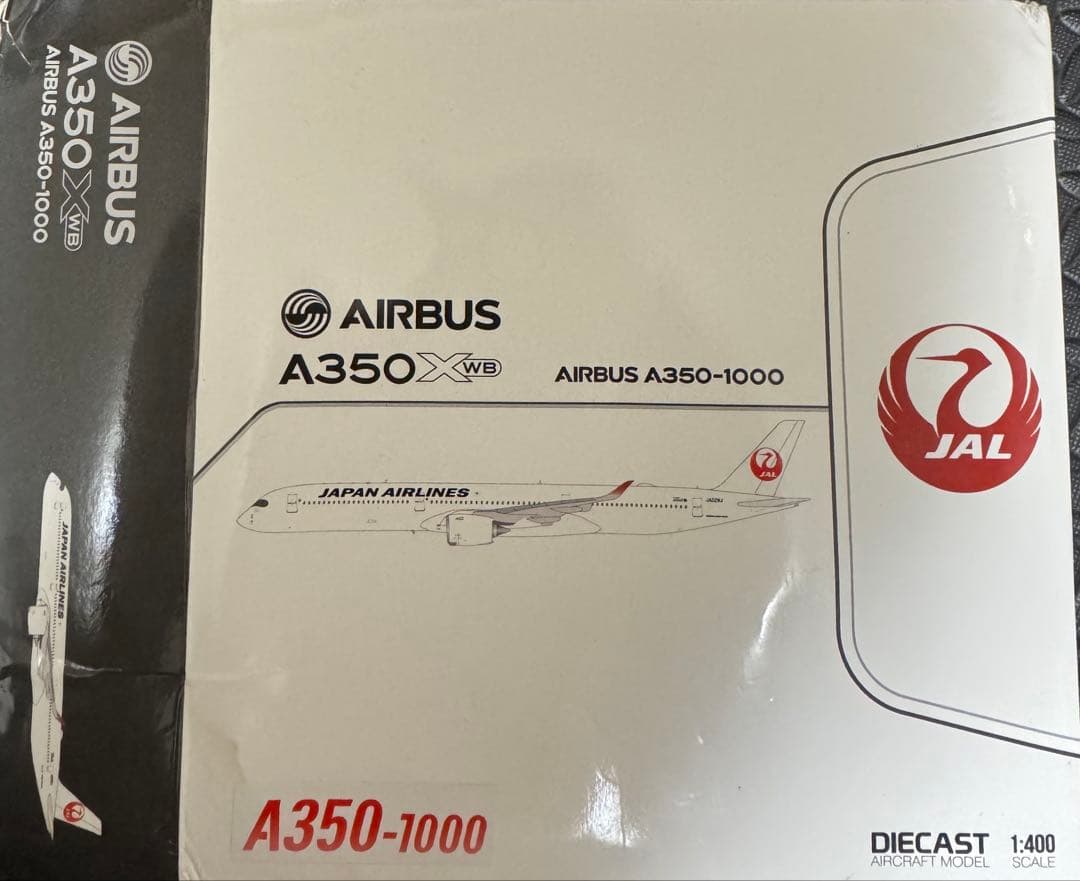 JAL日本航空A350-1000 1/400ダイキャスト航空機模型飛行機模型