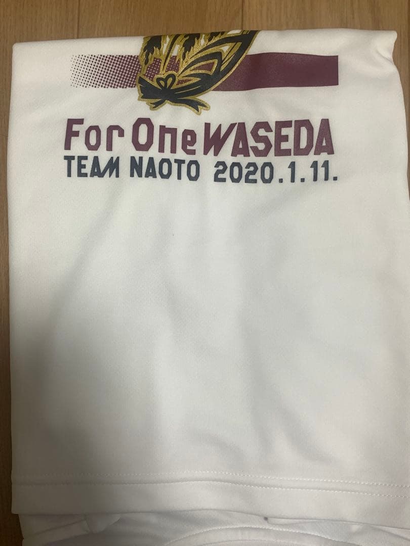 ★限定品・未使用★ 早稲田大学ラグビー部大学選手権優勝記念荒ぶるTシャツ2020
