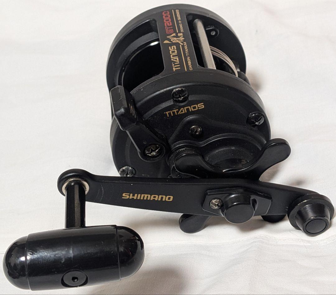 最終価格レア美品シマノチタノス船GT2000両軸リール