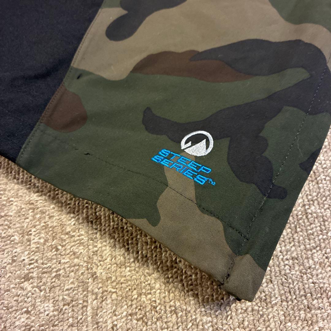 THE NORTH FACE スノーボードウェア パンツ　カモフラージュ　迷彩柄