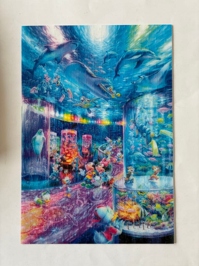 ピースが透明！ディズニー ステンドアート ジグソーパズル 500ピース　4セット