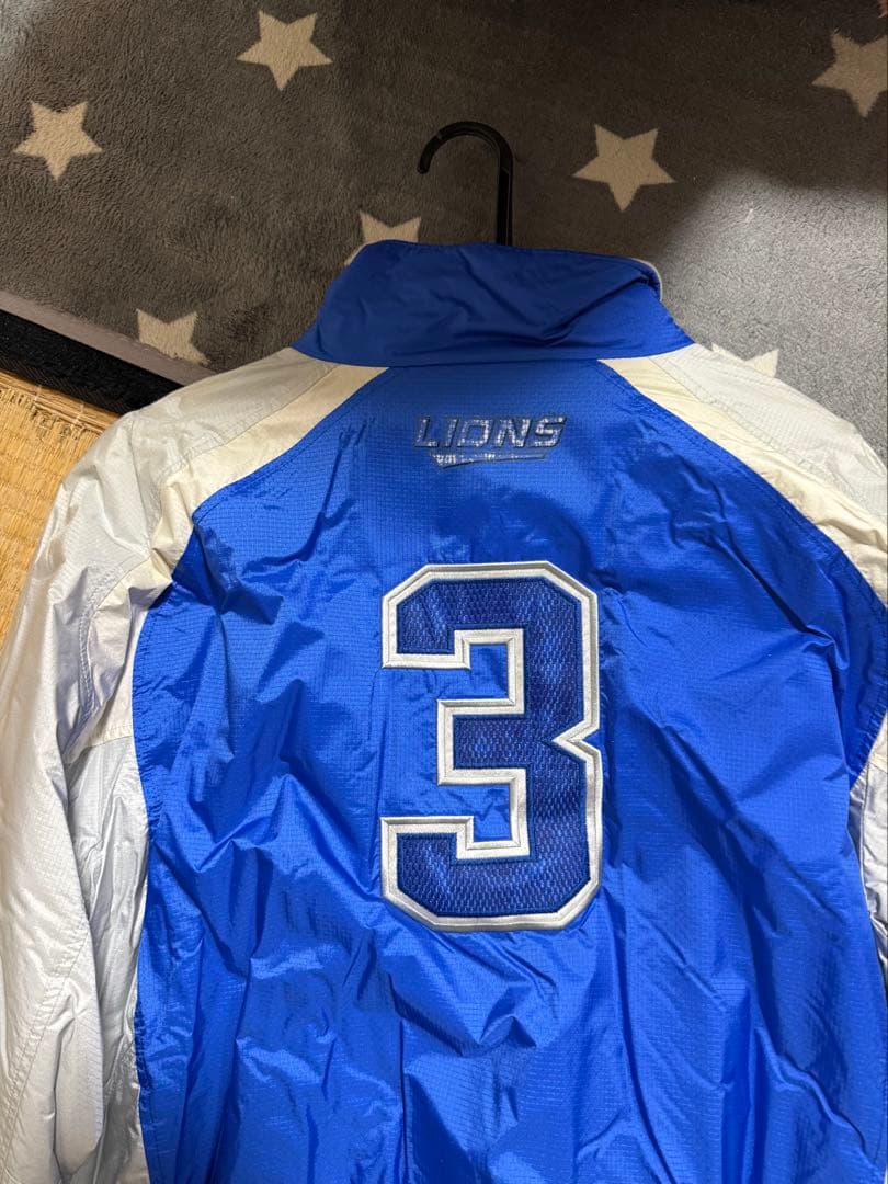 Nike LIONS フルジップジャケット 3番中島宏之
