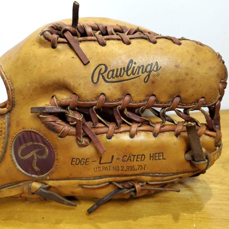 ローリングス 角盈男モデル ビンテージ Rawlings 内野用 軟式グローブ