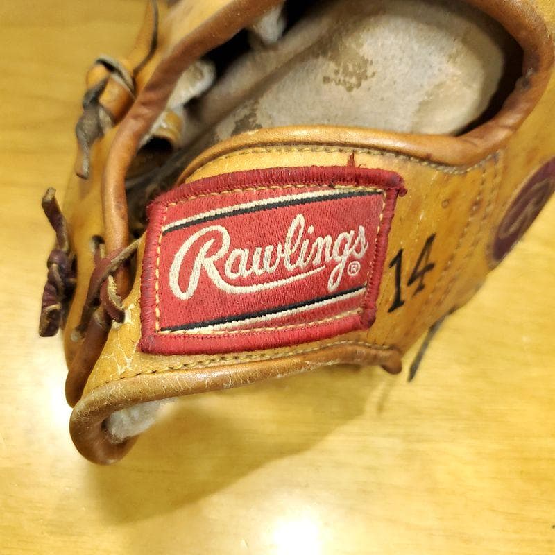 ローリングス 角盈男モデル ビンテージ Rawlings 内野用 軟式グローブ
