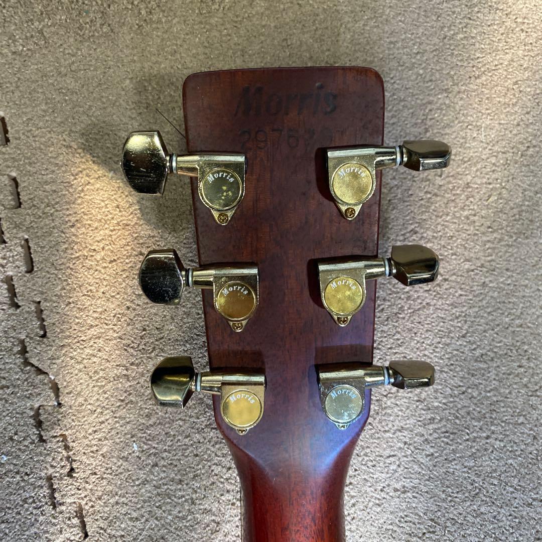 中古　アコースティックギター　Morris MD-525 ハードケース付き