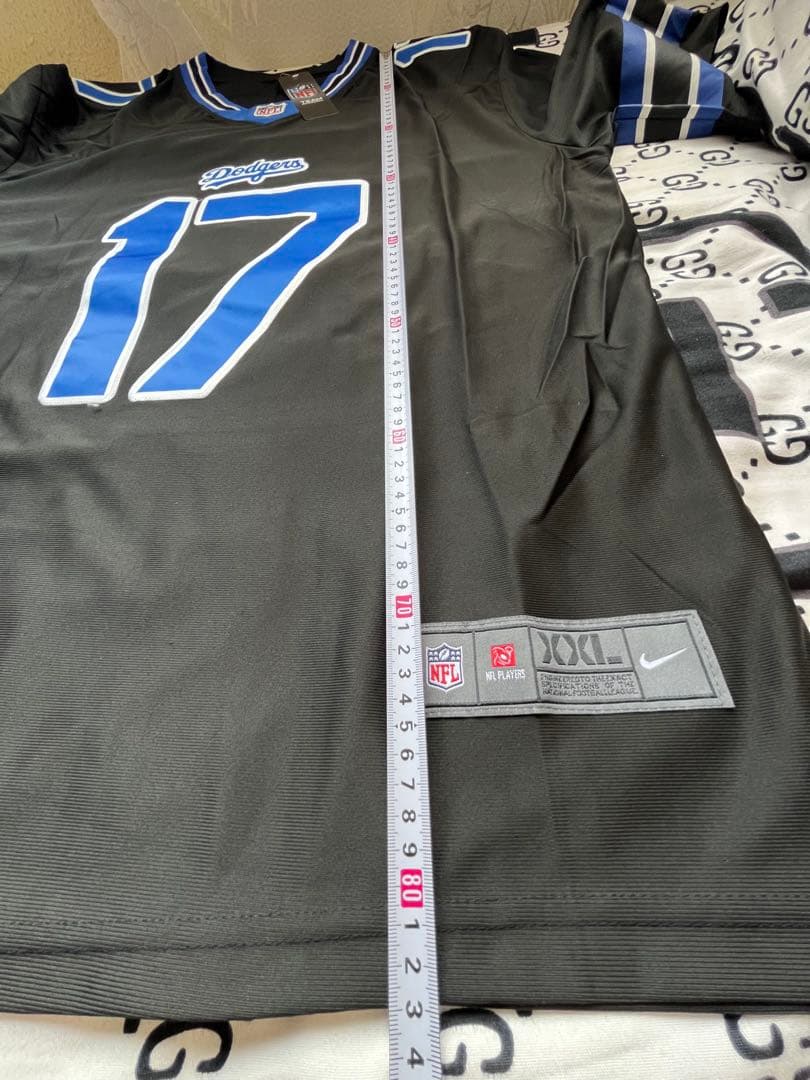 Ohtani 17番 Dodgers ユニフォーム 2XL