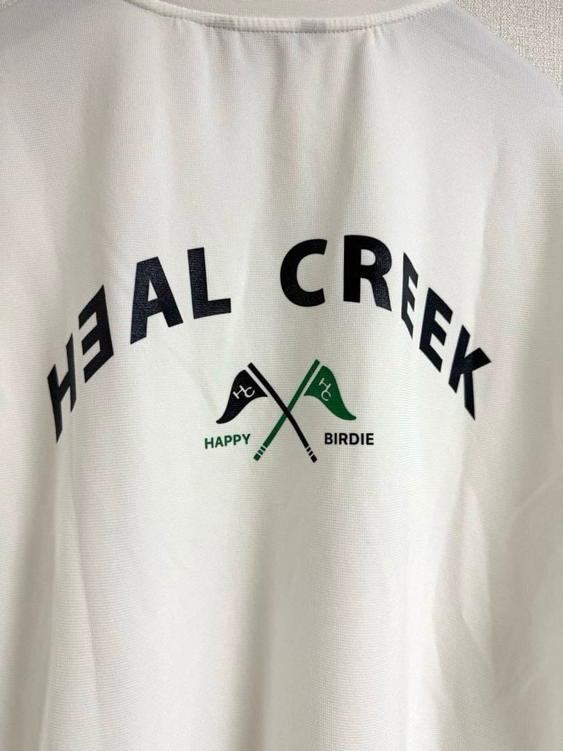 【お値下中】美品✨Heal Creek ✨ホワイトロングTシャツ メンズL-LL