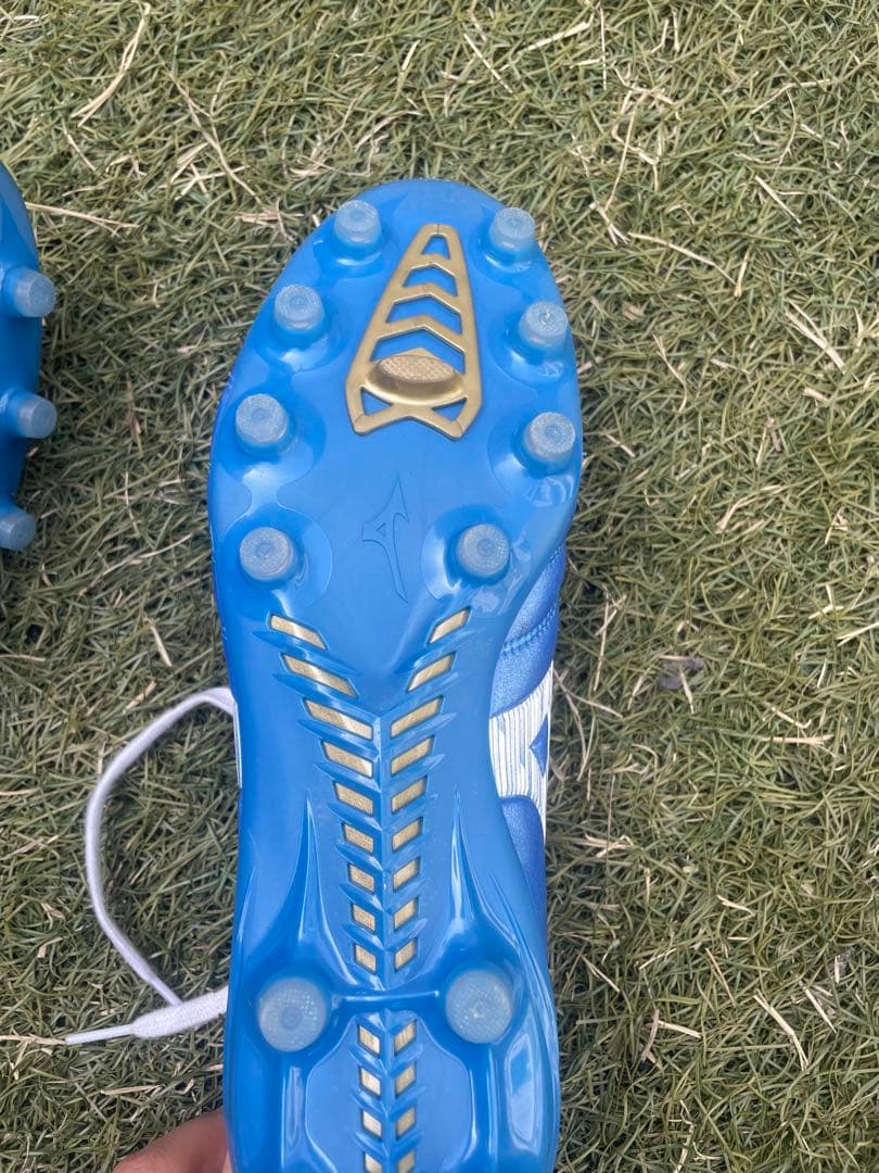 『極美品』Mizuno モナルシーダネオ3 プロ 青 スパイク 2E