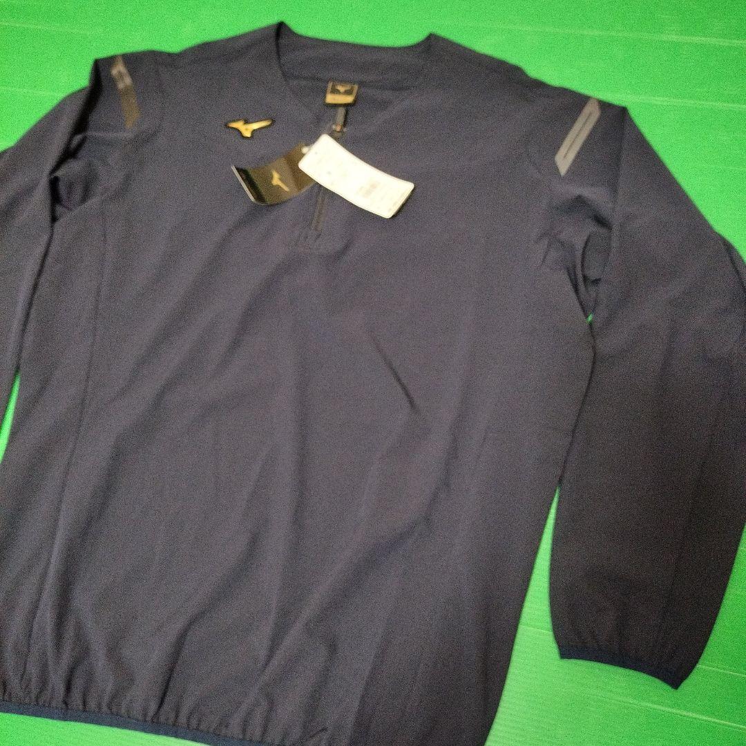 新品　MizunoPro　Ｖジャン　ハーフジップタイプ　Lサイズ
