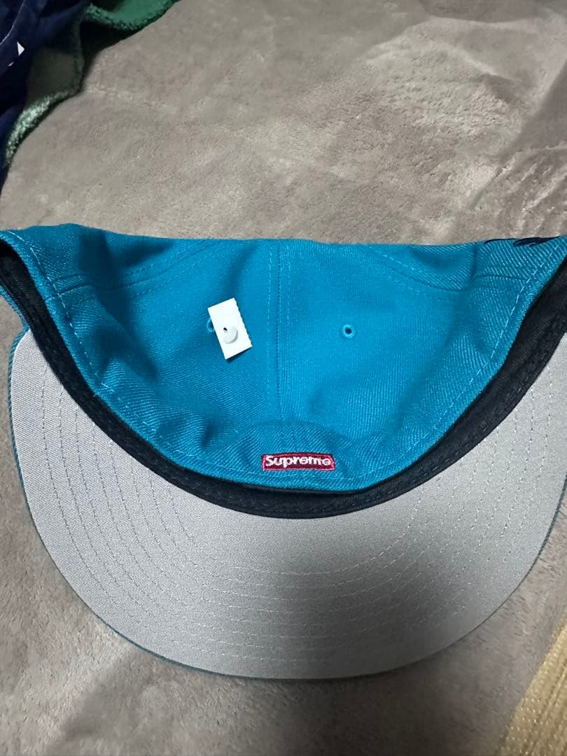 応援グッズ Supreme x run S Logo New Era \"Teal\"