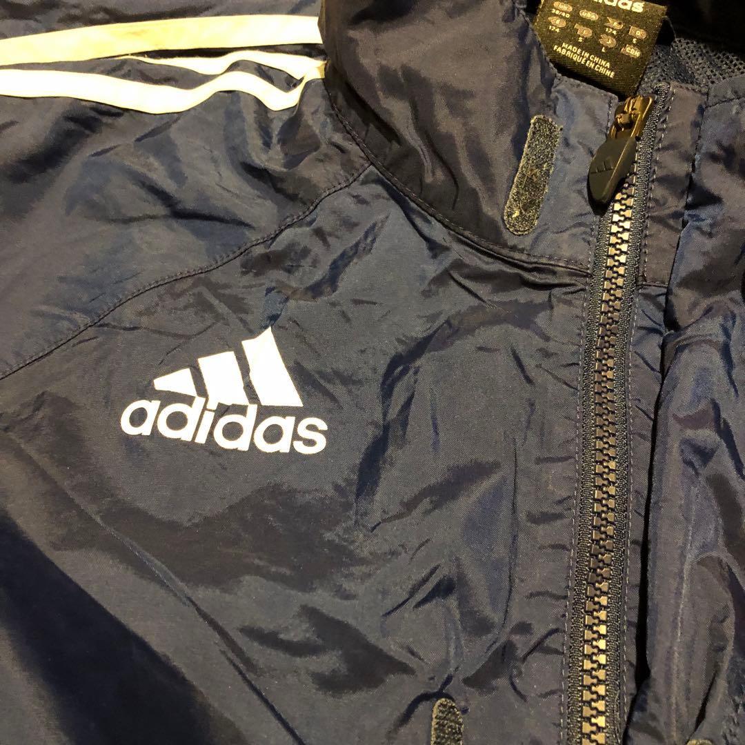 adidas germaneドイツチーム　ナイロンジャケット　L