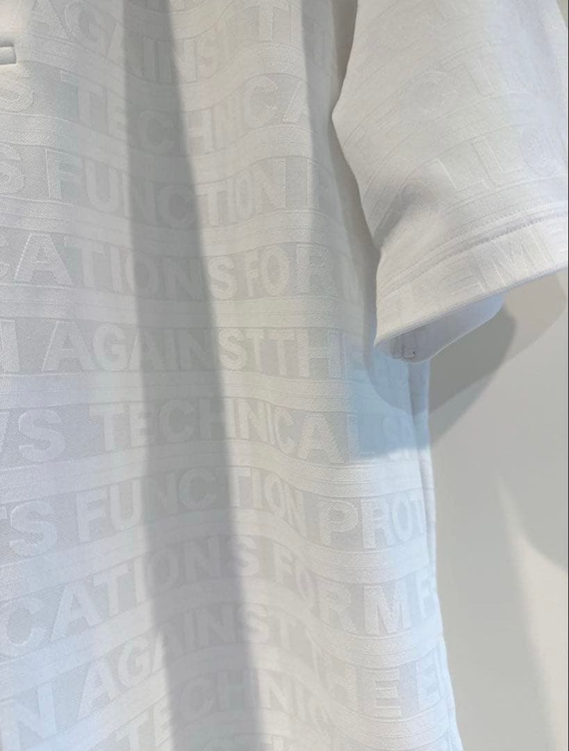 美品 ★ MARK&LONA ポロシャツ CODE 白 マーク&ロナ 正規品