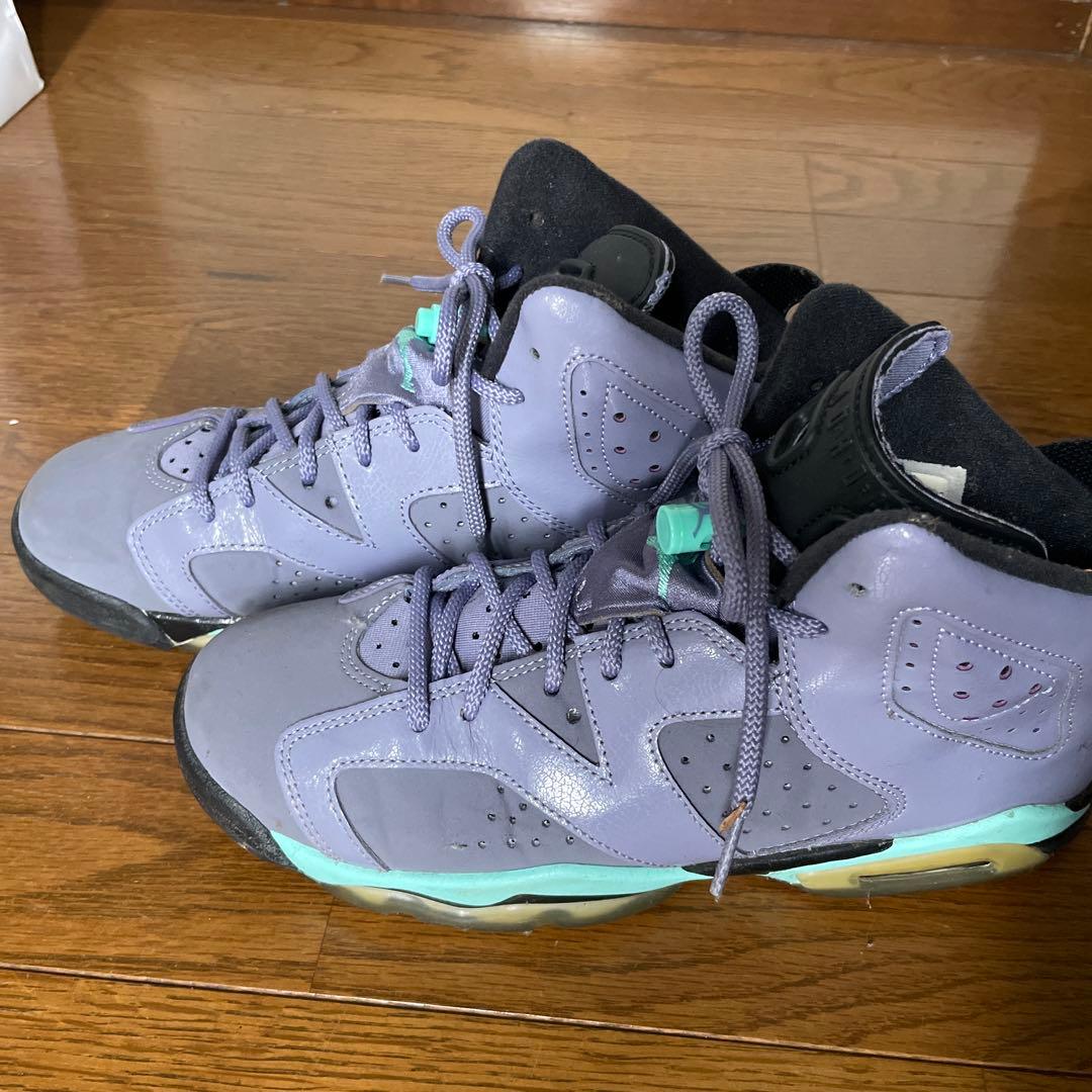 シューズ(男性用) AIR JORDAN 6 RETRO IRON PURPLE/25cm