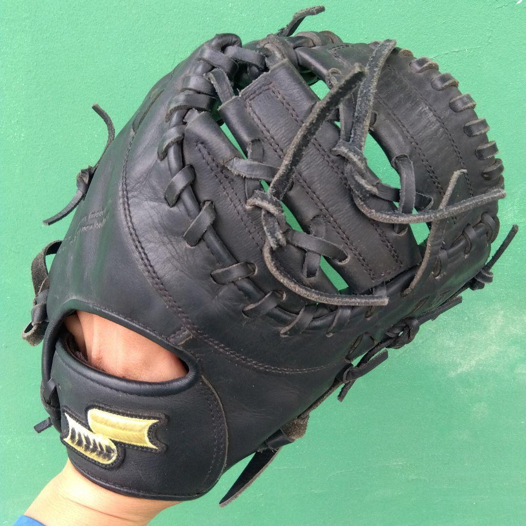 野球 グローブ 軟式 少年野球 ファーストミット SSK 黒