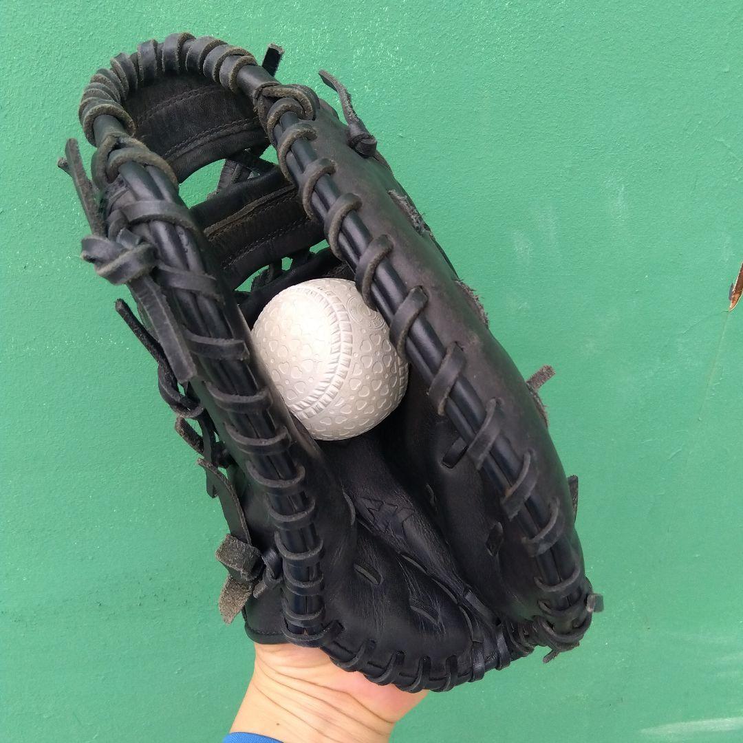 野球 グローブ 軟式 少年野球 ファーストミット SSK 黒
