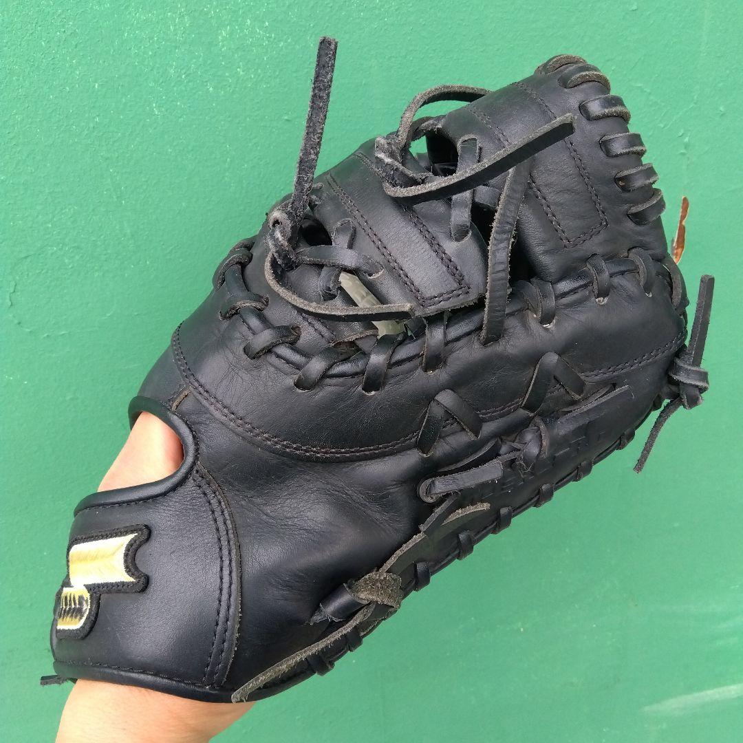 野球 グローブ 軟式 少年野球 ファーストミット SSK 黒