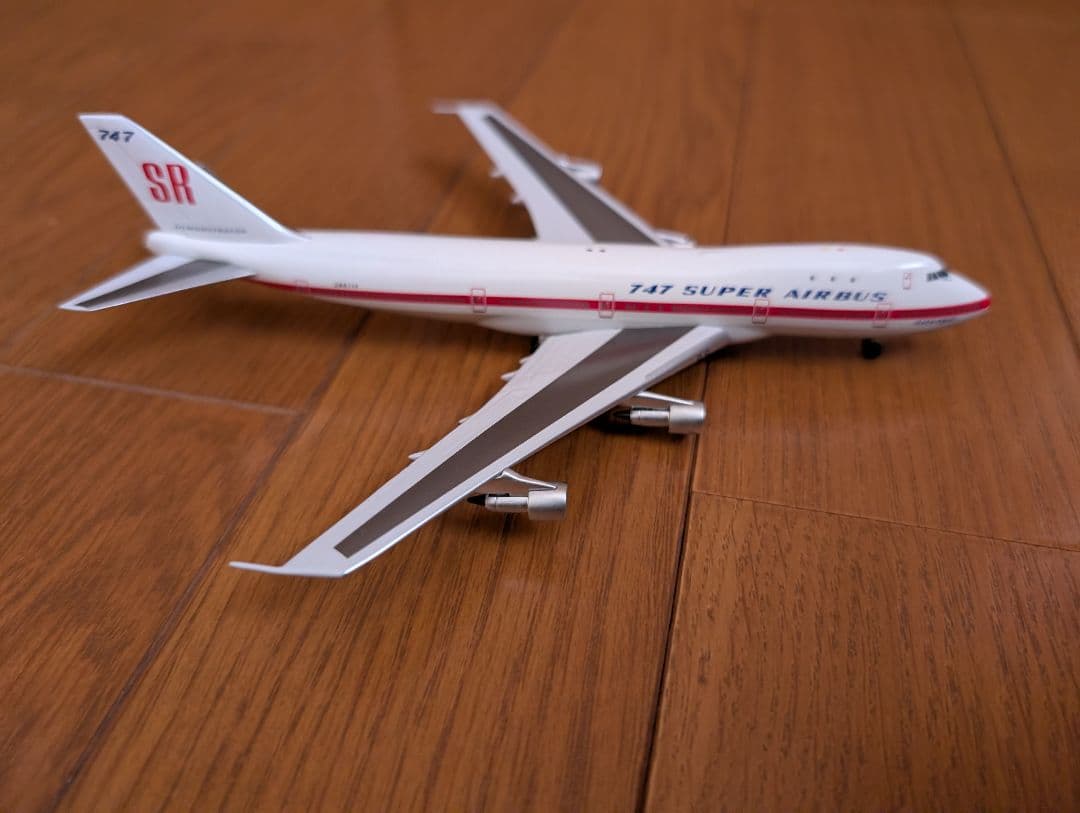 貴重！1/400 747−100SR デモンストレーター