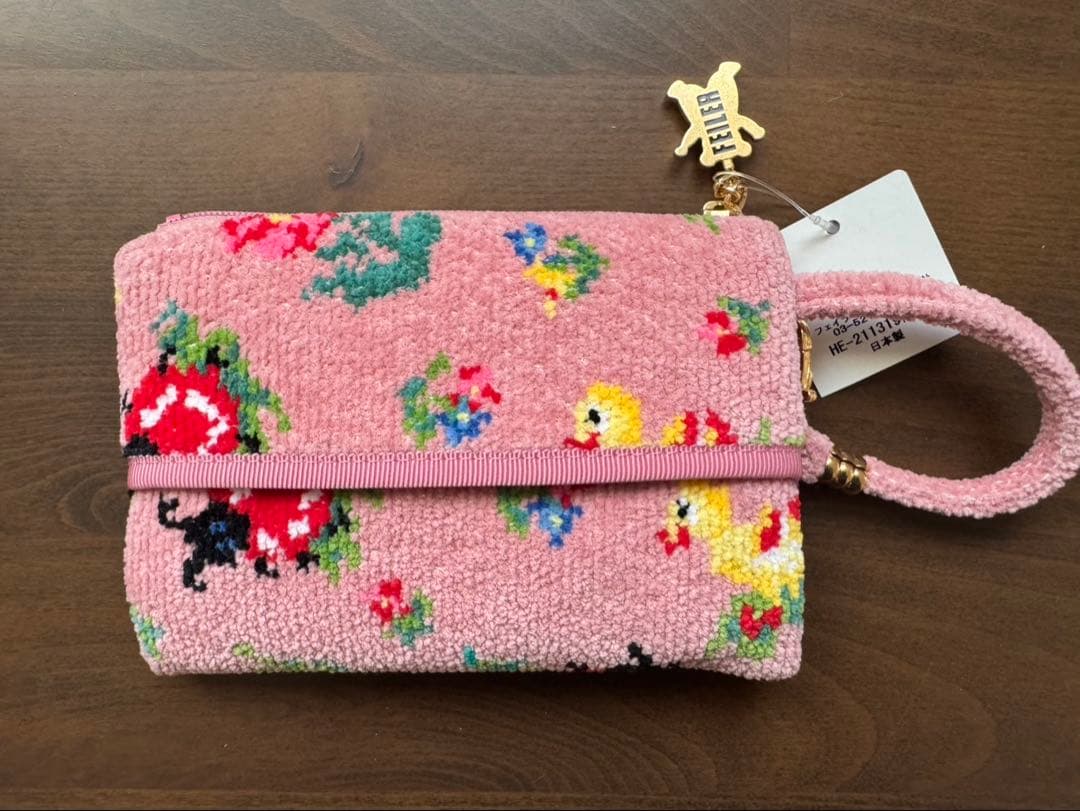 FEILER ハイジペイズリー　ティッシュ　さイドポーチ
