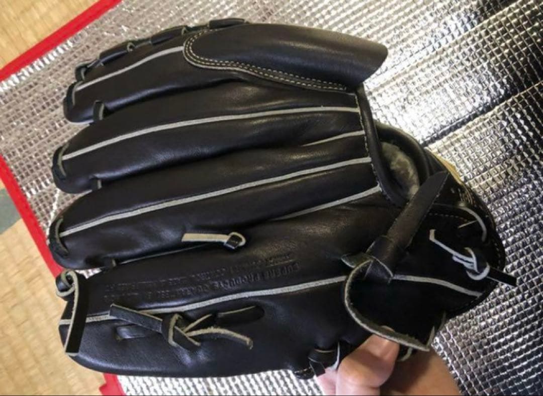 Mizuno Global Elite 少年軟式グローブ 黒