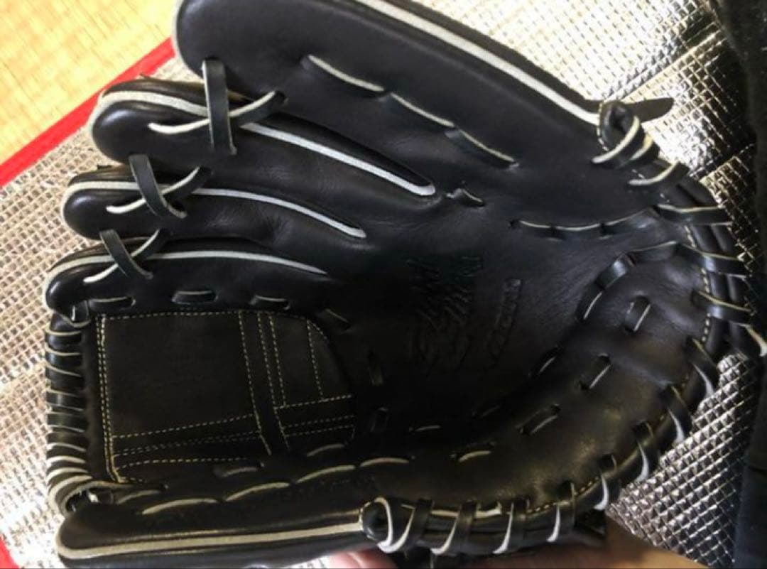 Mizuno Global Elite 少年軟式グローブ 黒