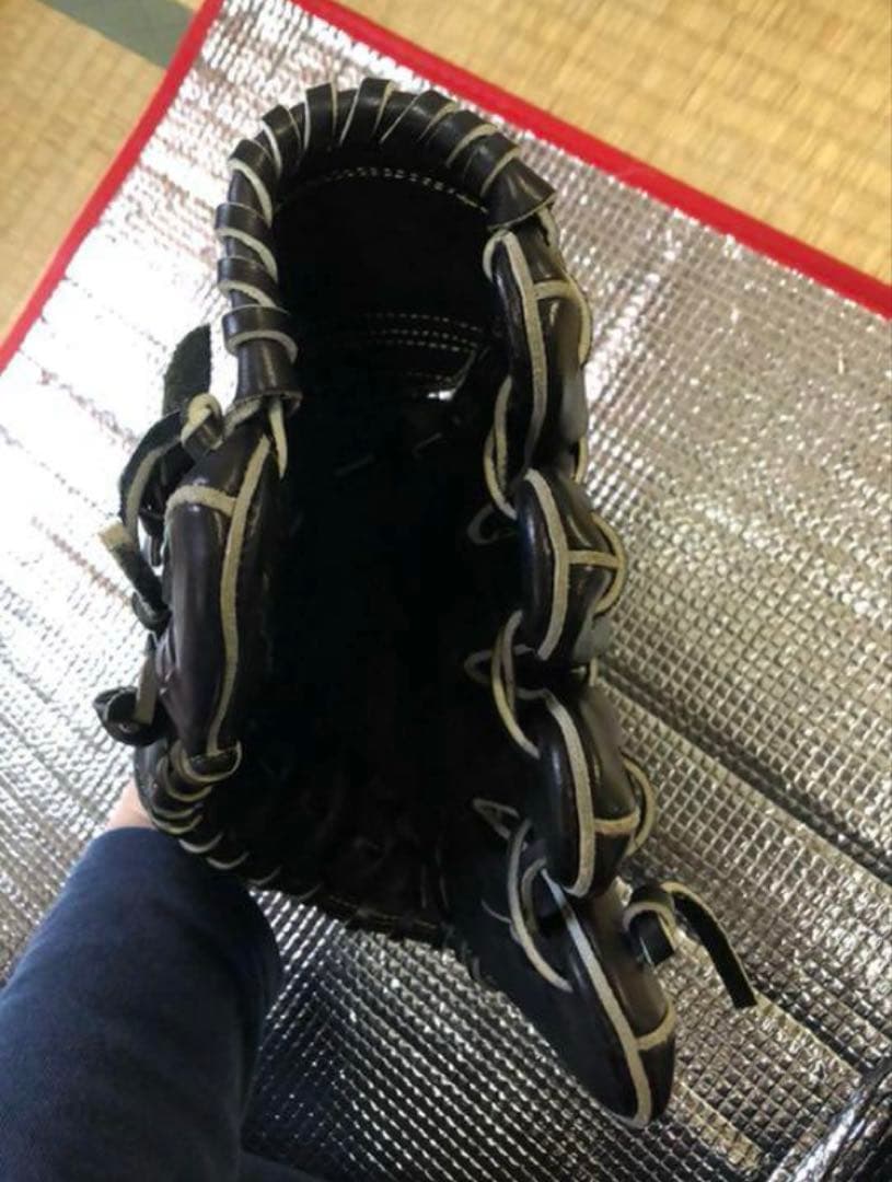 Mizuno Global Elite 少年軟式グローブ 黒