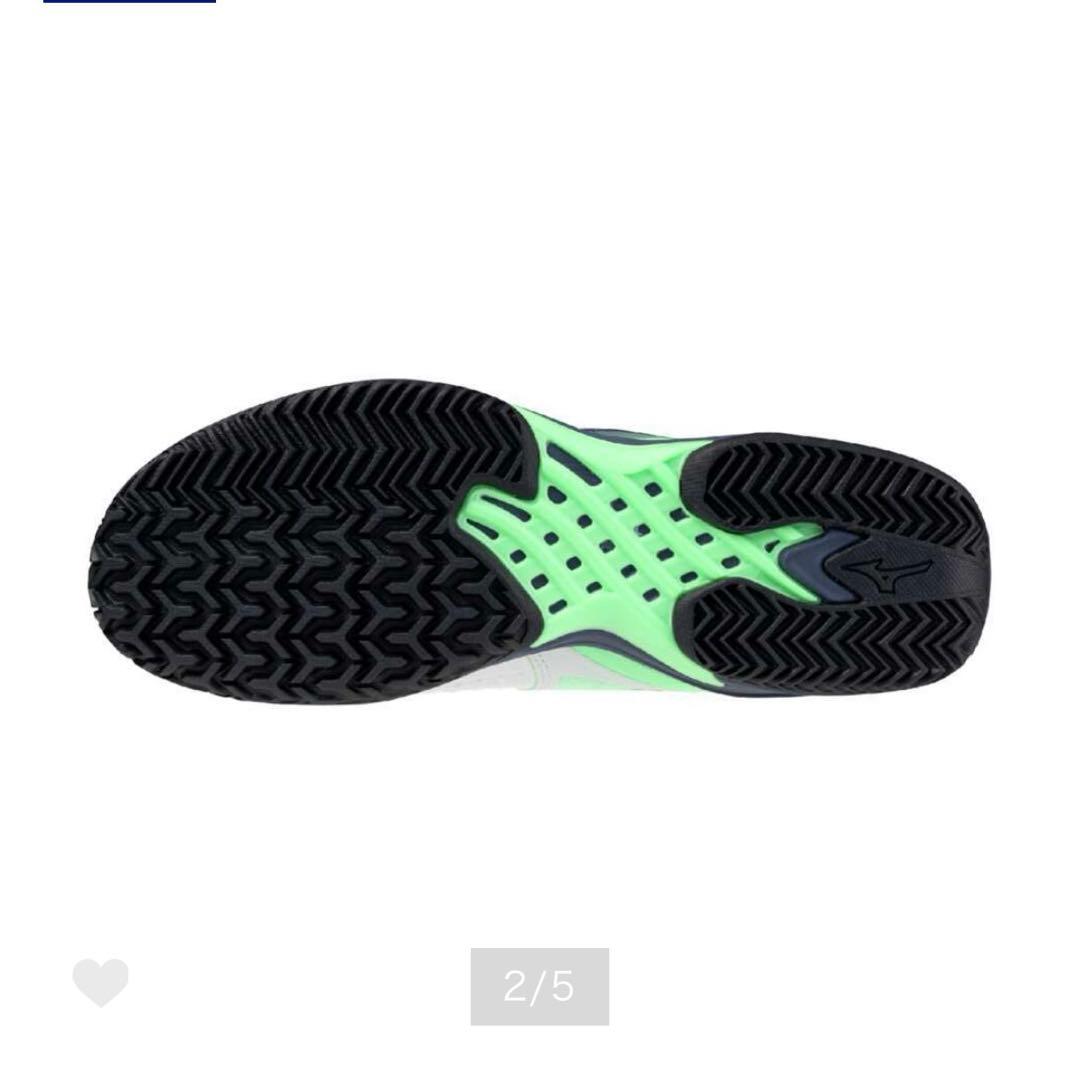 MIZUNOテニスシューズ　ウェーブエクシードツアー6OC 22.5