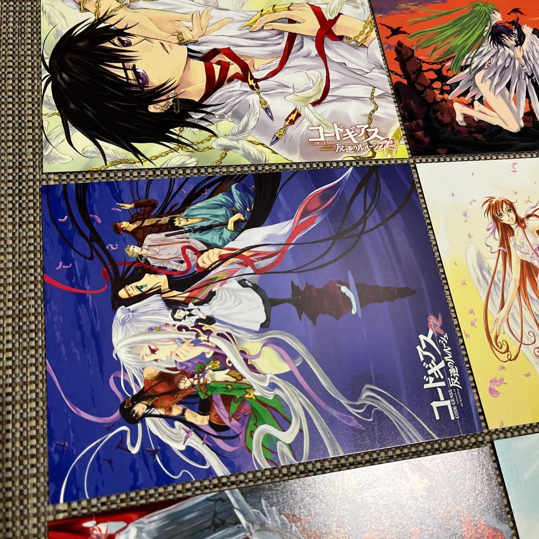 コードギアス　反逆のルルーシュ CLAMP イラストカード　8枚セット　レア