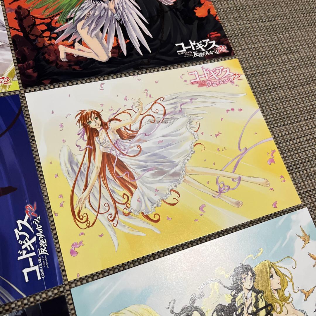 コードギアス　反逆のルルーシュ CLAMP イラストカード　8枚セット　レア