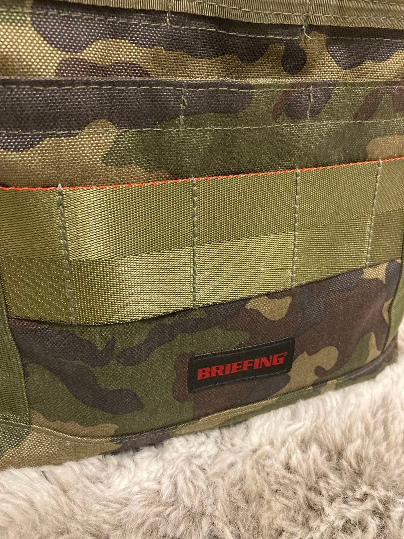 ★ブリーフィング　カートバッグ　BRIEFING 人気カモフラ美品‼️（オマケ付）