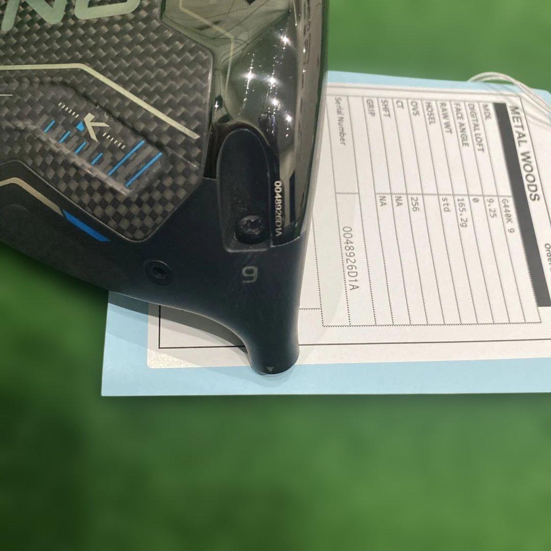 CT256ツアー支給品 PINGG440K9度 リアル9.2TOUR ISSUE