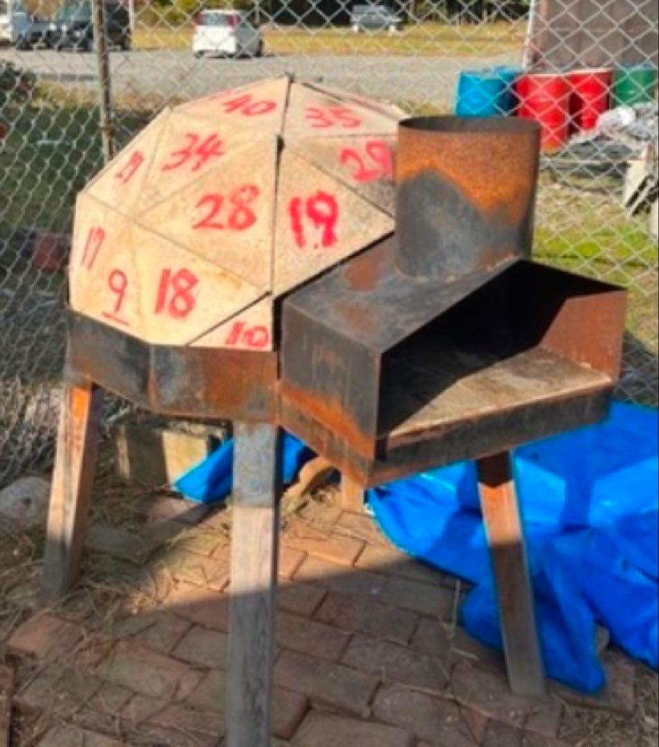 値下げ【引き取りのみ】【滋賀】ピザ窯　分解可能