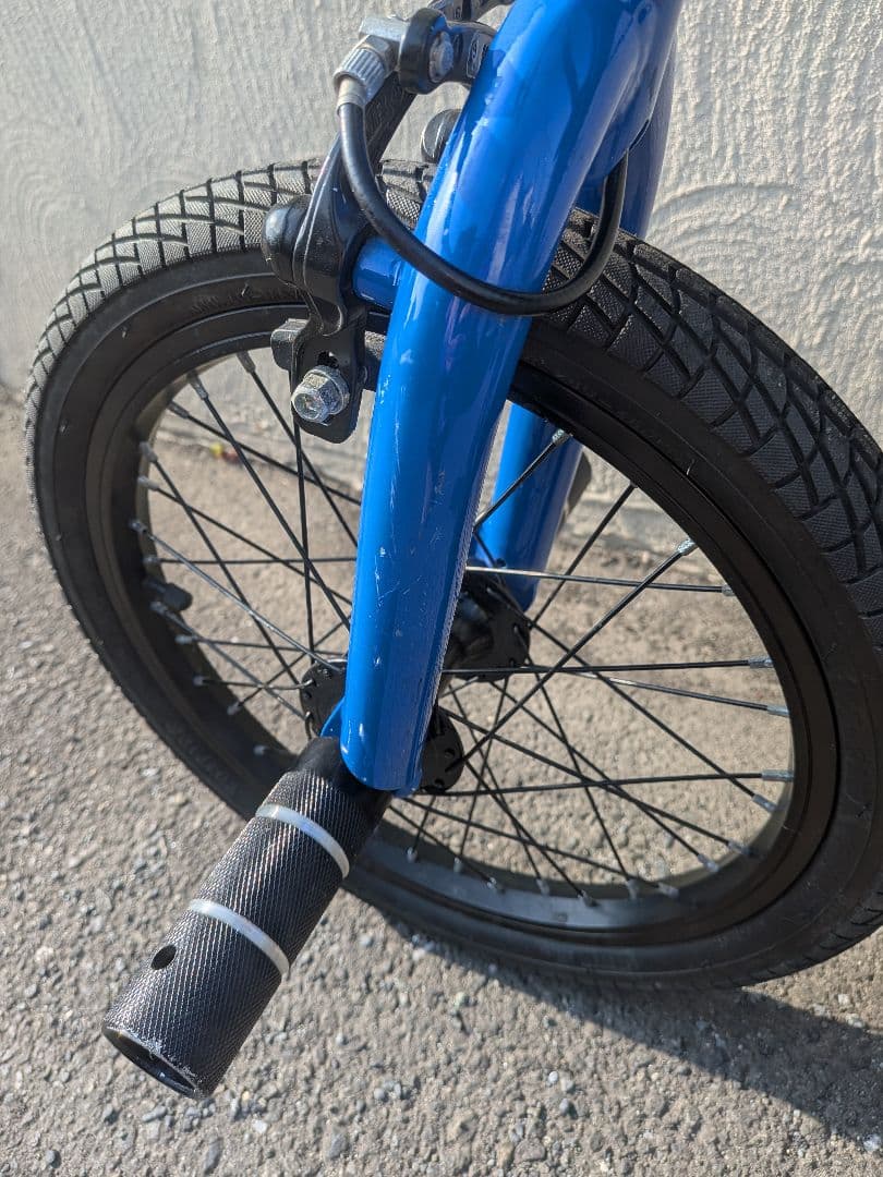 キッズ　BMX　16インチ 青 ARESBIKE