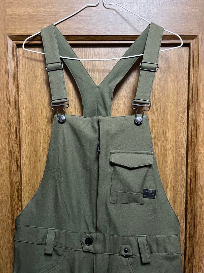VOLCOM 19-20モデル　ビブパンツ　カーキ